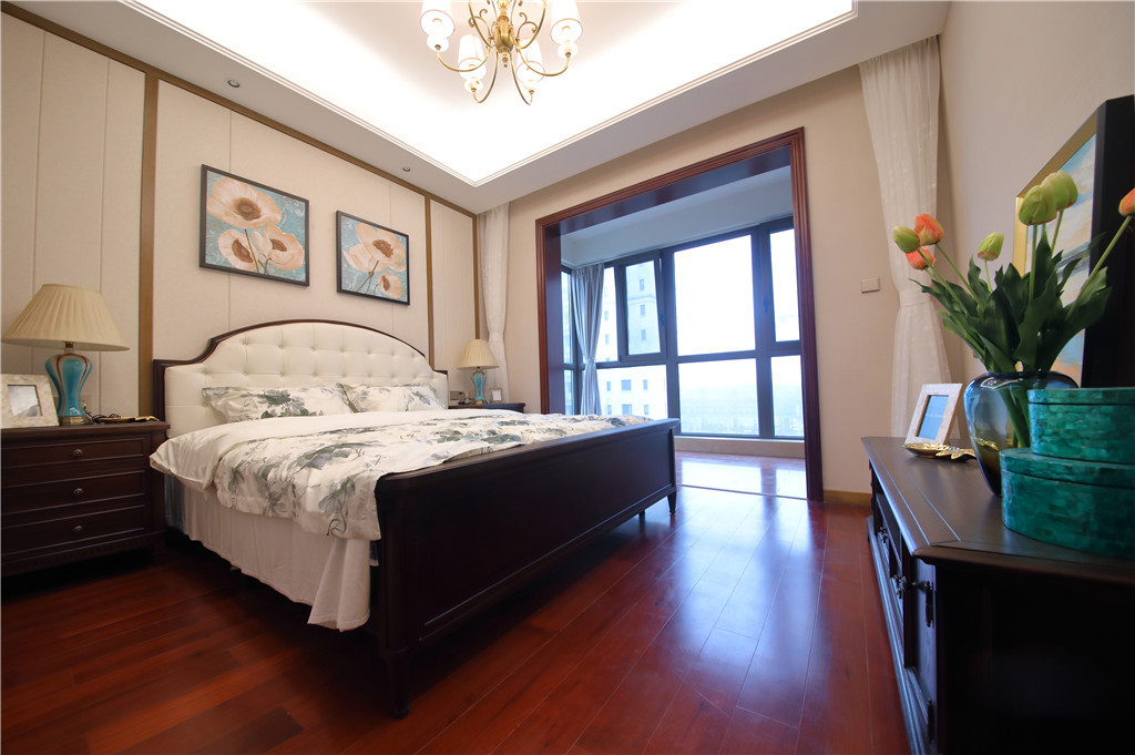 四居室的美式风怎么装修？让中海玄武公馆这套115平米的装修案例给你点灵感！