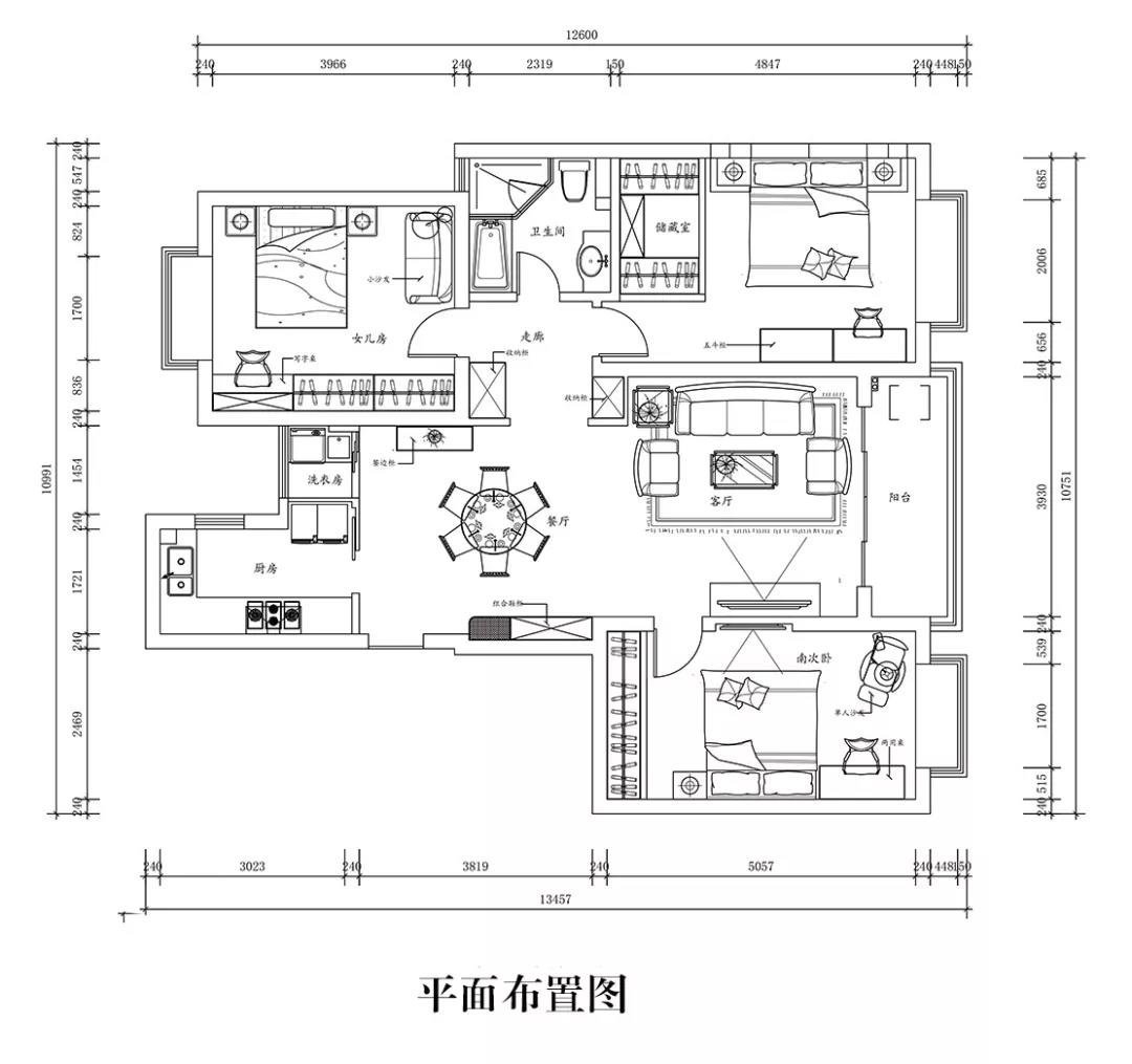 90后教你如何用17万元装修出115平米的房子！-上海春城装修