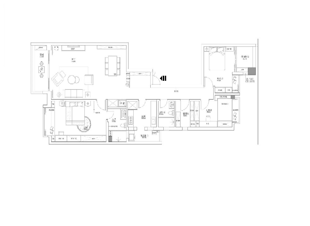116平米的三居室，采用现代风格装修的效果如何呢？-绿地香树花城装修