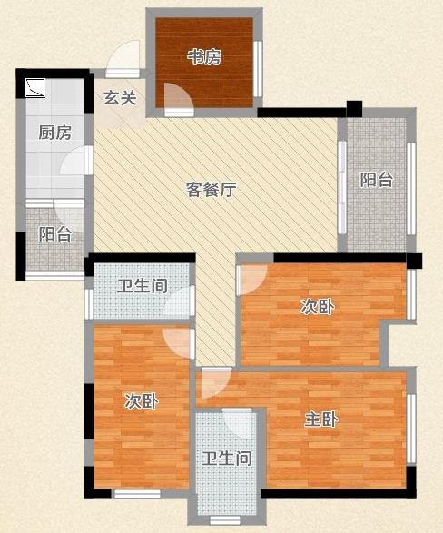 112平米，，法式风格的房子如何装修？-滨江两岸装修