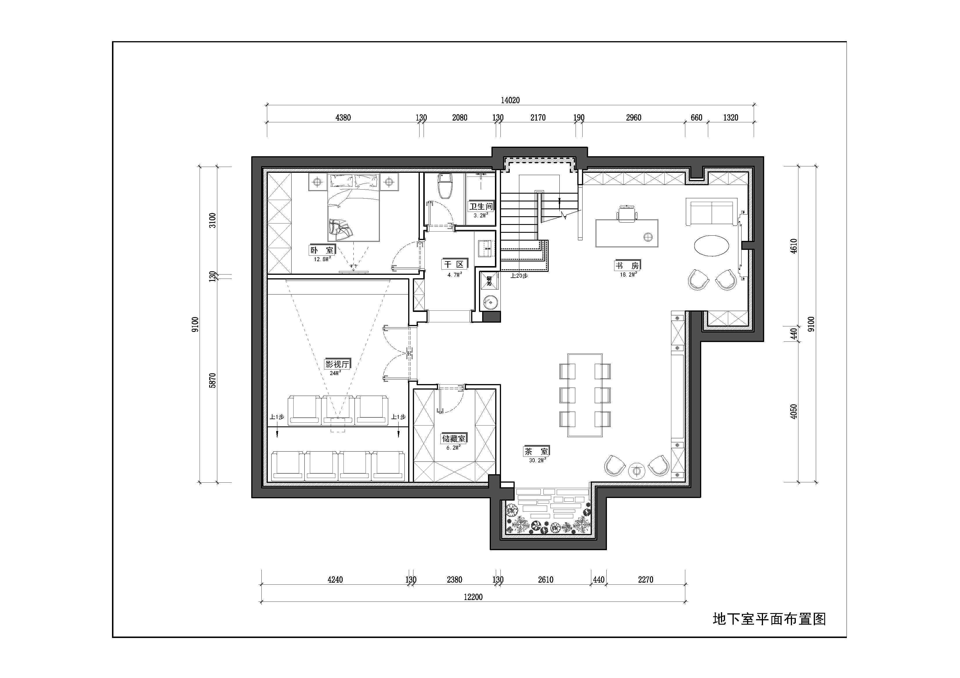 这套224平米的五居室，最后还是选定中式风格，效果竟远超预期。-颐亭花园别墅装修