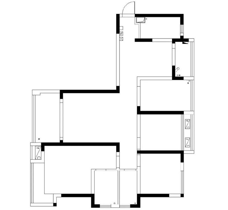 116平米三居室的北欧风格案例，只花17万！-欧洲豪庭装修