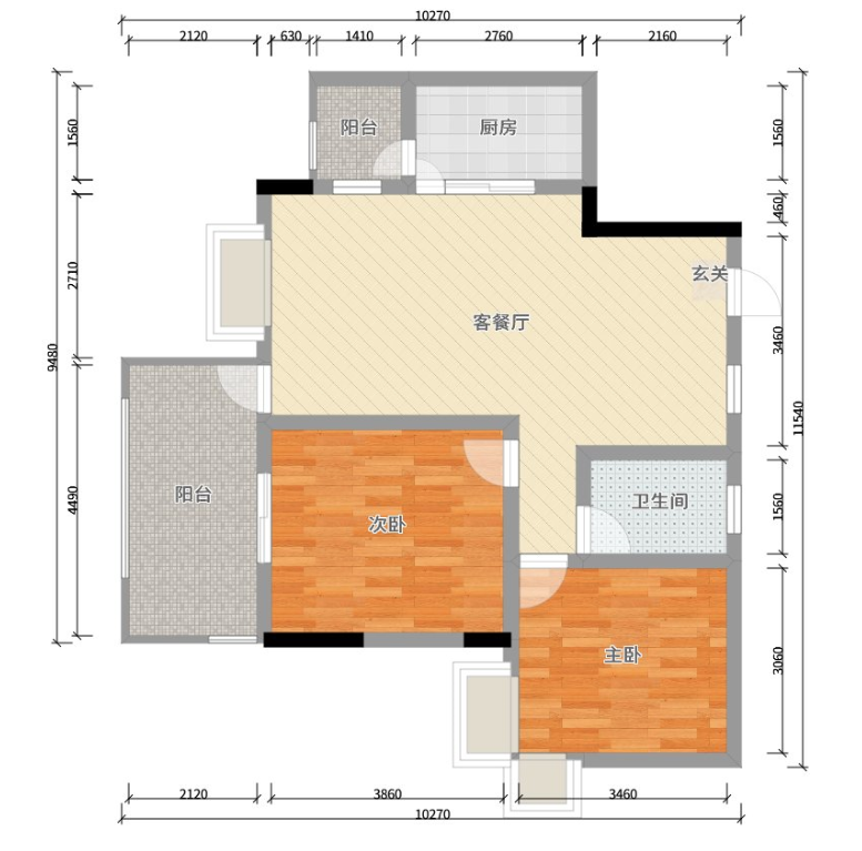 118平米的三居室装修案例欣赏，将轻奢风融入到现代生活当中。-棠湖清江花语装修