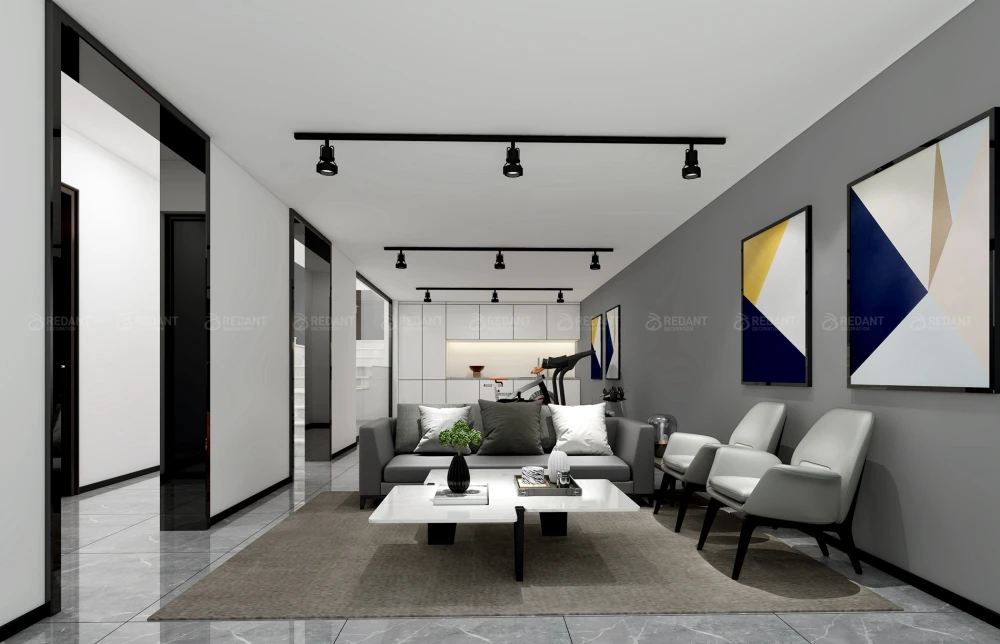 400平米别墅设计说明,140万元装修的现代风格有什么效果?-中海独墅岛装修