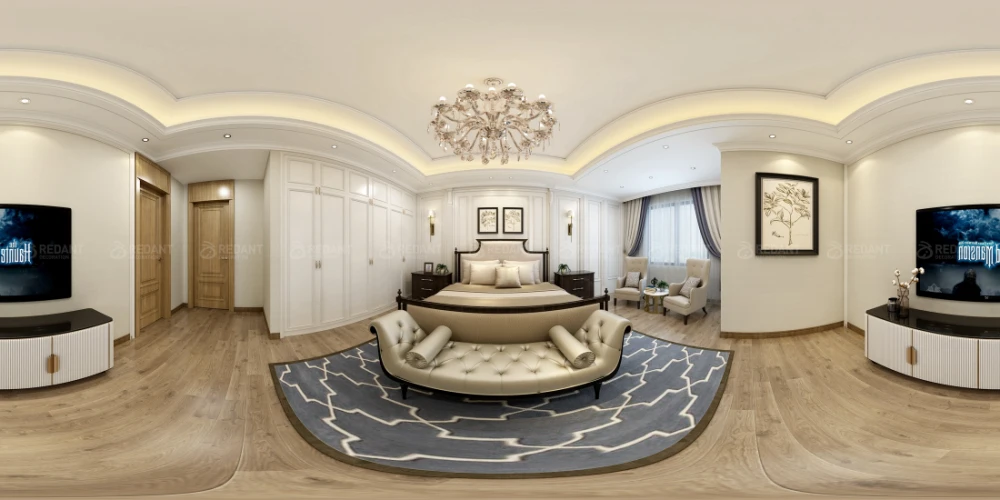 400平米别墅设计说明,140万元装修的现代风格有什么效果?-中海独墅岛装修