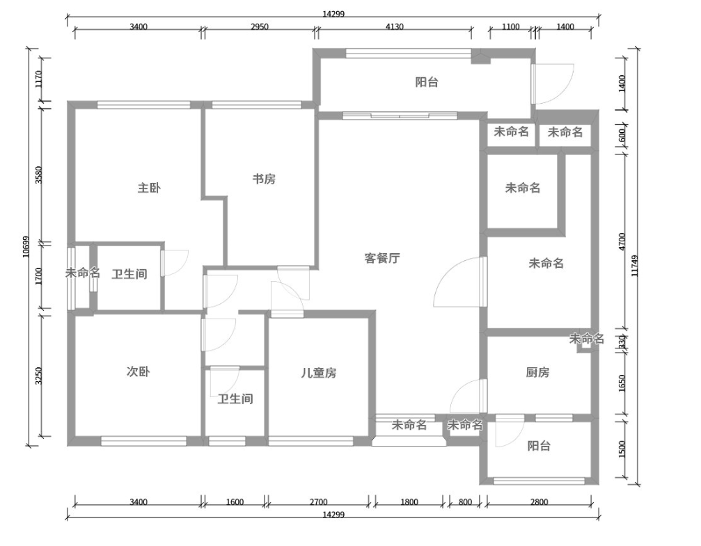 155平米四居室如何装修 美式15万！-洲际健康城公寓装修