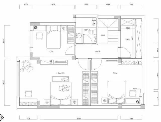 134平米的房子能装修成什么效果？北欧风格三居室装修案例！