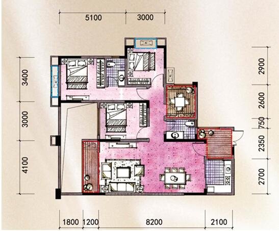 邻居家112平米的三居室，仅仅用了12万元，就完成了装修，如此划算！-凤凰湾驭府装修