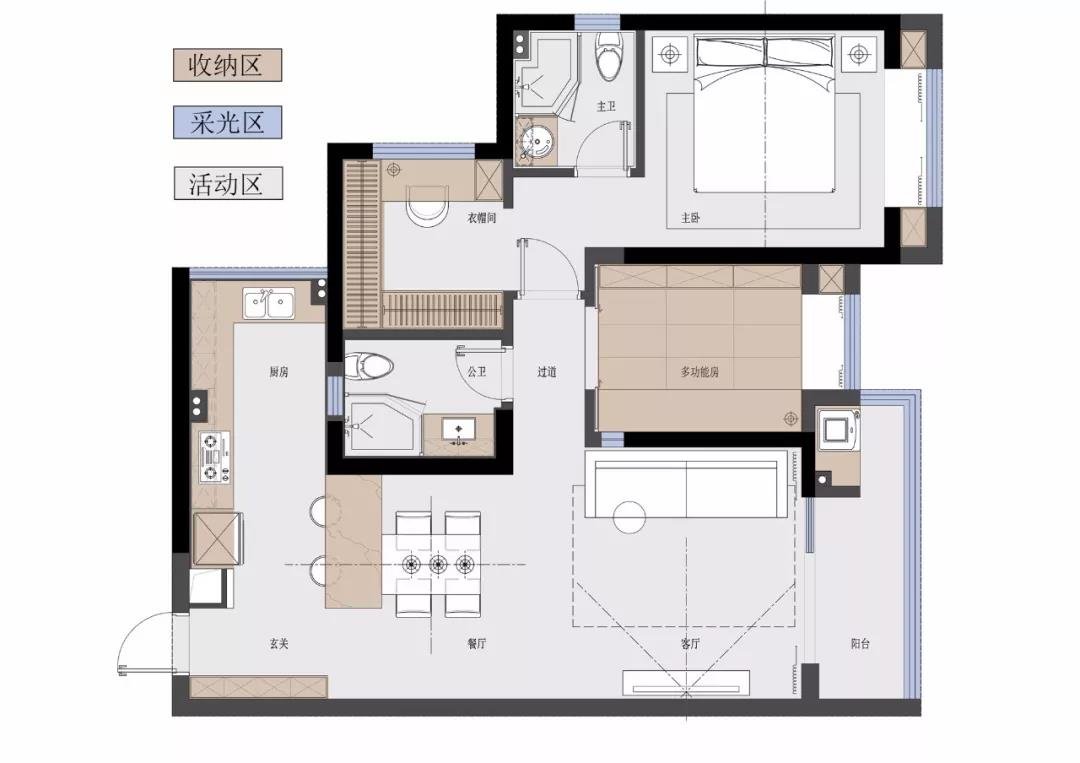 100平米的三居室，运用现代的装修风格效果是怎样的？
