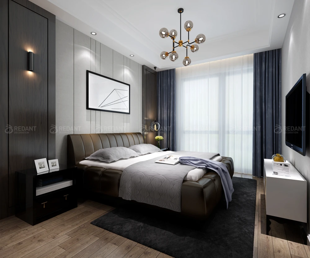 260平米别墅设计说明,80万元装修的现代风格有什么效果?-阳光城愉景湾装修