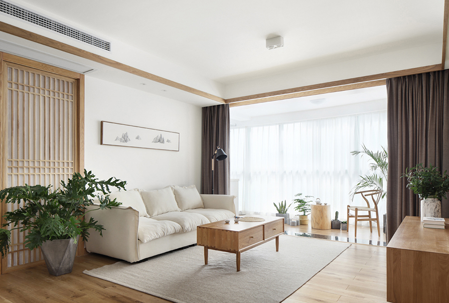 117平米的三居室装修只花了19万，日式风格让人眼前一亮！-未来城装修