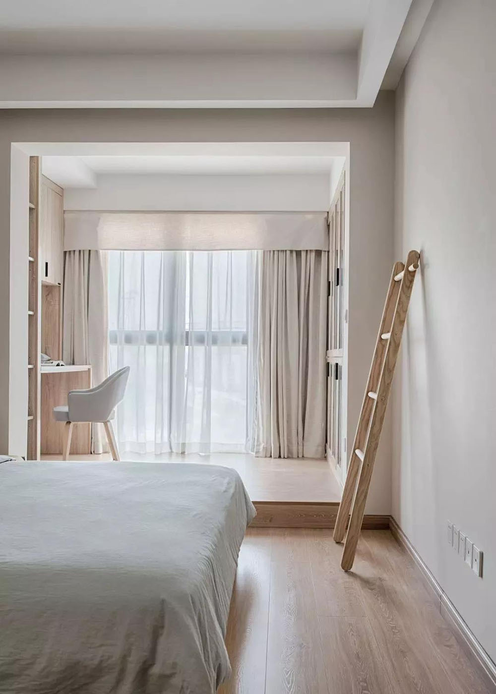 83平米二居室设计说明，18万元装修的日式风格有什么效果？