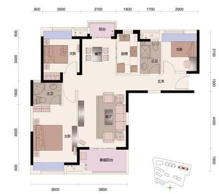 118平米的三居室，运用古典的装修风格效果是怎样的？