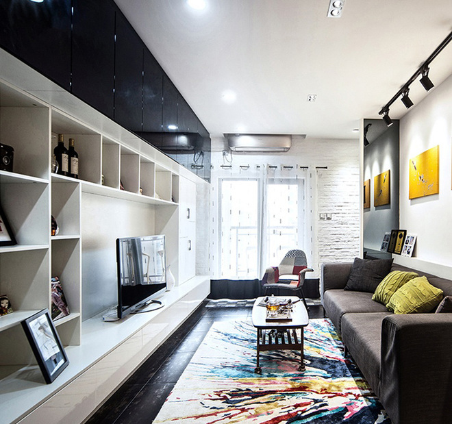 83平米二居室的现代风格案例，只花12万！
