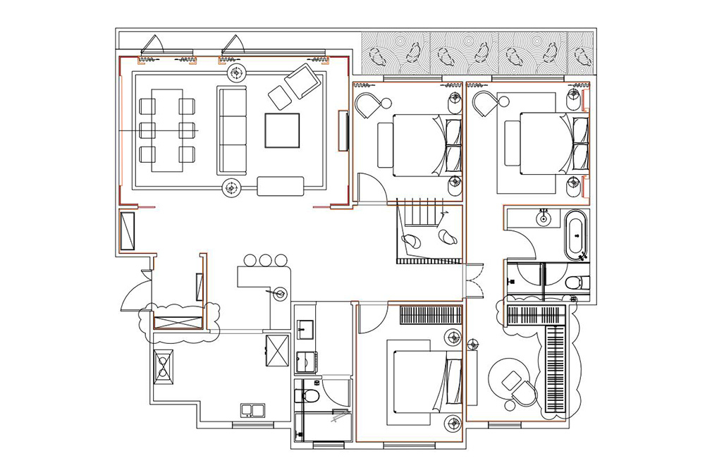 122平米的三居室，采用现代风格装修的效果如何呢？