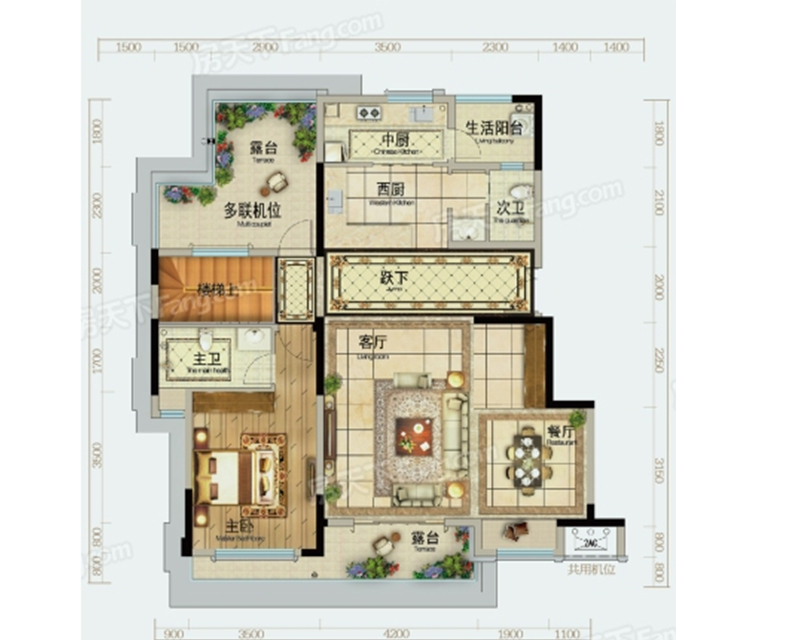 186平米，，中式风格的房子如何装修？-珠江城装修