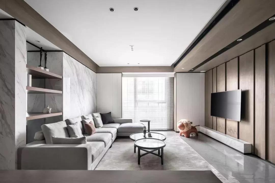 这套156平米的三居室，最后还是选定现代风格，效果竟远超预期。-中海九龙天颂装修