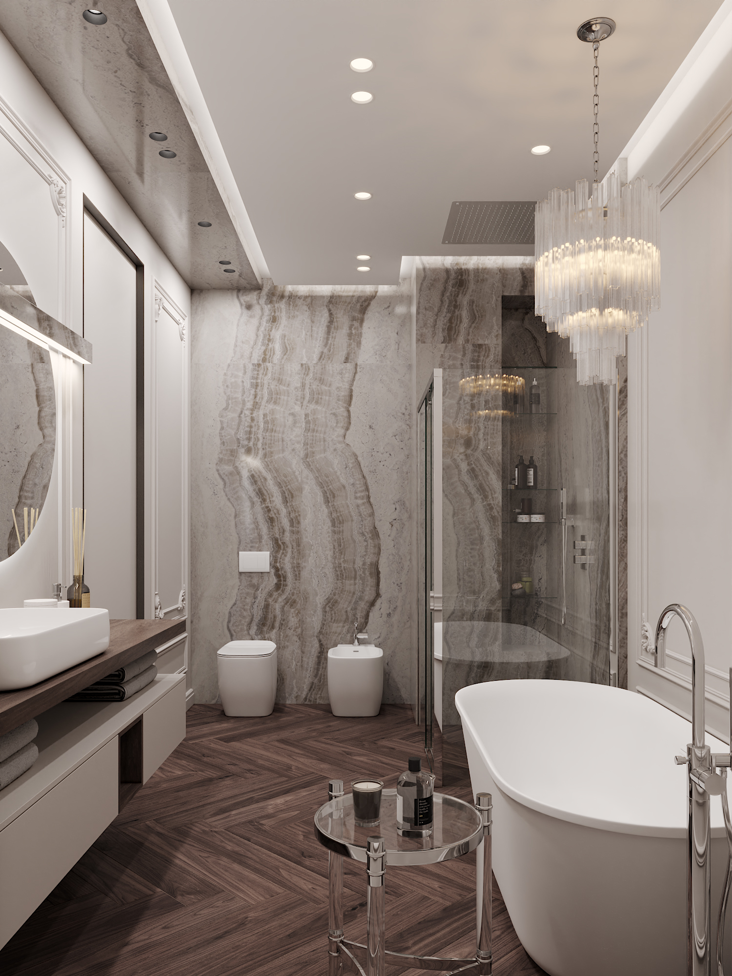 润都荣园三居室丨美式风格装修 高贵你的空间。
