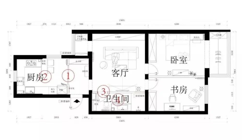 95平米的房子怎么装修合适，朋友花了8万，大家都惊呆了！-中海国际社区装修