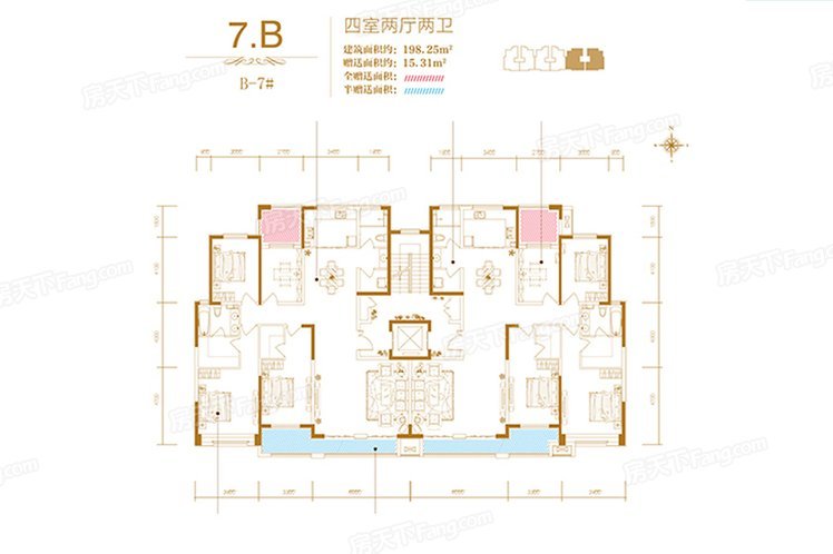 199平米四居室的现代风格案例，只花12万！