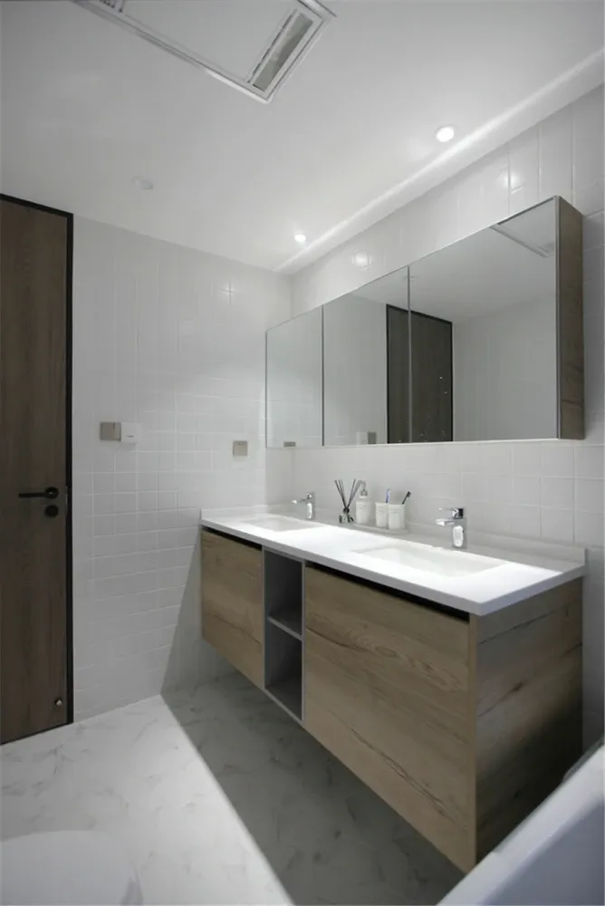 北大资源山水年华113平三居室北欧风格