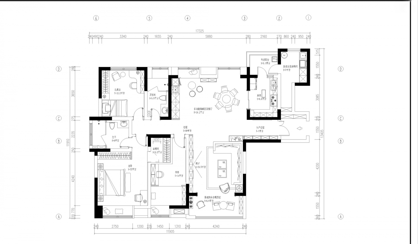 156平米三居室新房，找熟人装修才花费30万，大家觉得值吗？