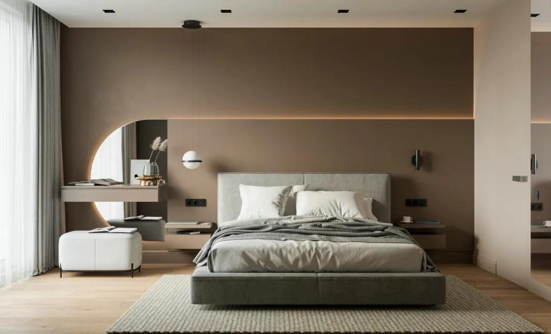 150平米的四居室装修只花了22万，现代风格让人眼前一亮！
