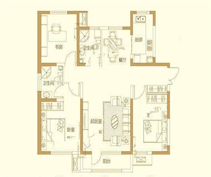 邻居家135平米的三居室，仅仅用了14万元，就完成了装修，如此划算！