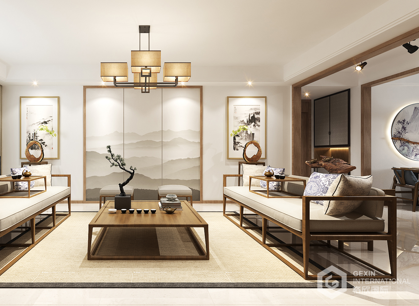 235平米的房这样装修好看100倍，新中式风格惊艳众人！