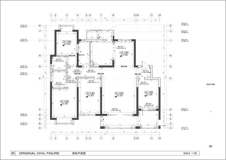 160平米三居室设计说明，18万元装修的现代风格有什么效果？