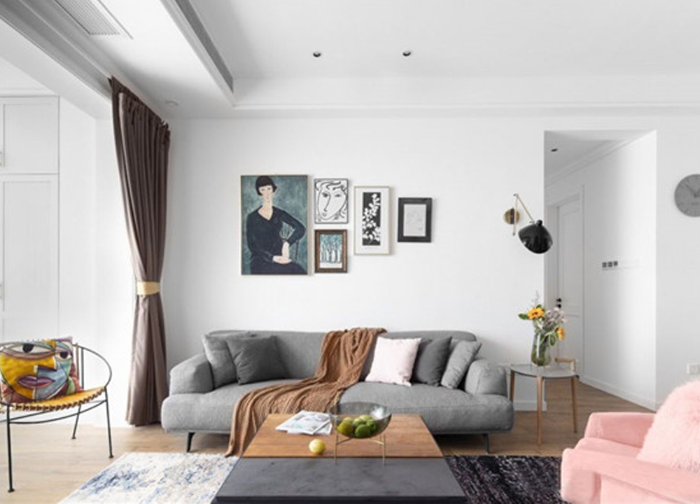 朋友买的120平米三居室，一共才花9万，这北欧风格太美了！