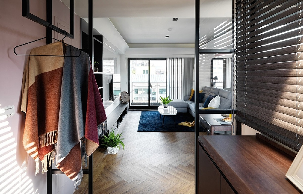 110平米的二居室，运用现代的装修风格效果是怎样的？