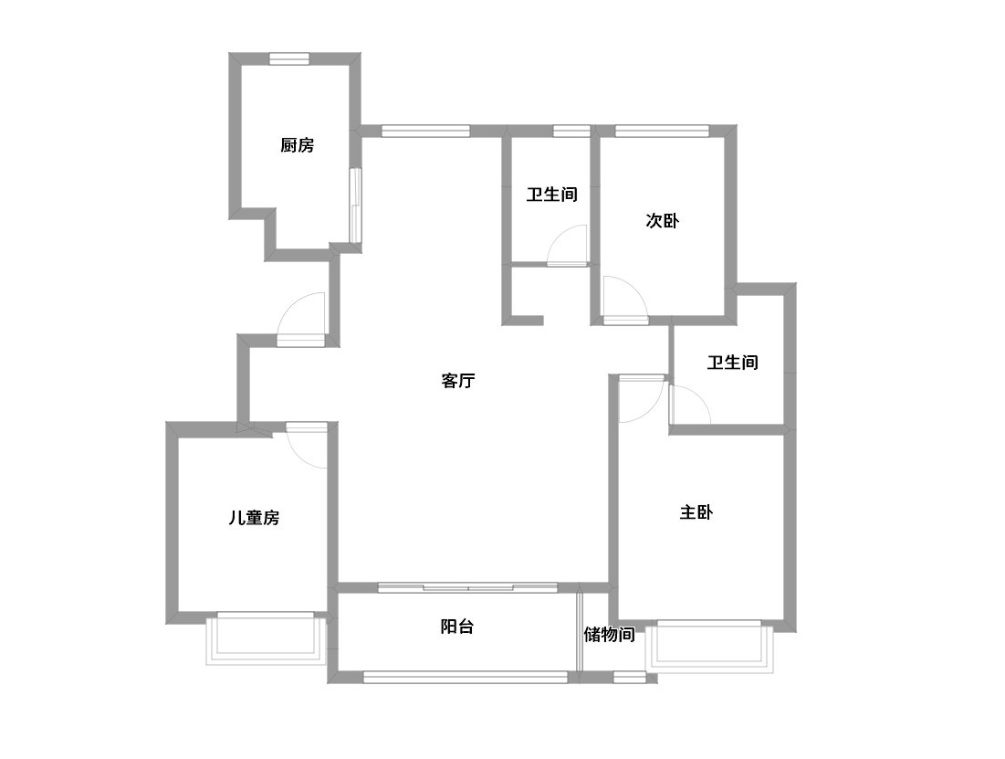 120平米的房子包括哪些功能间？装修成现代风格三居室好不好？