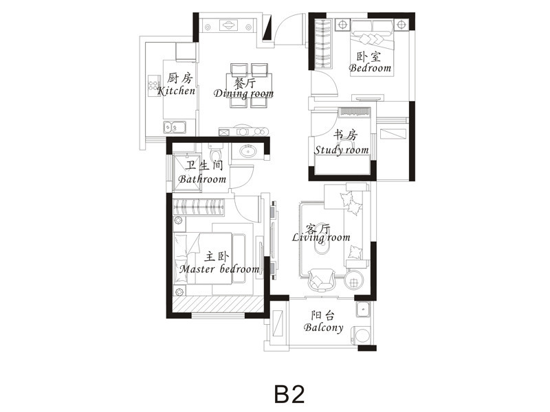 115平米的三居室，采用中式风格装修的效果如何呢？