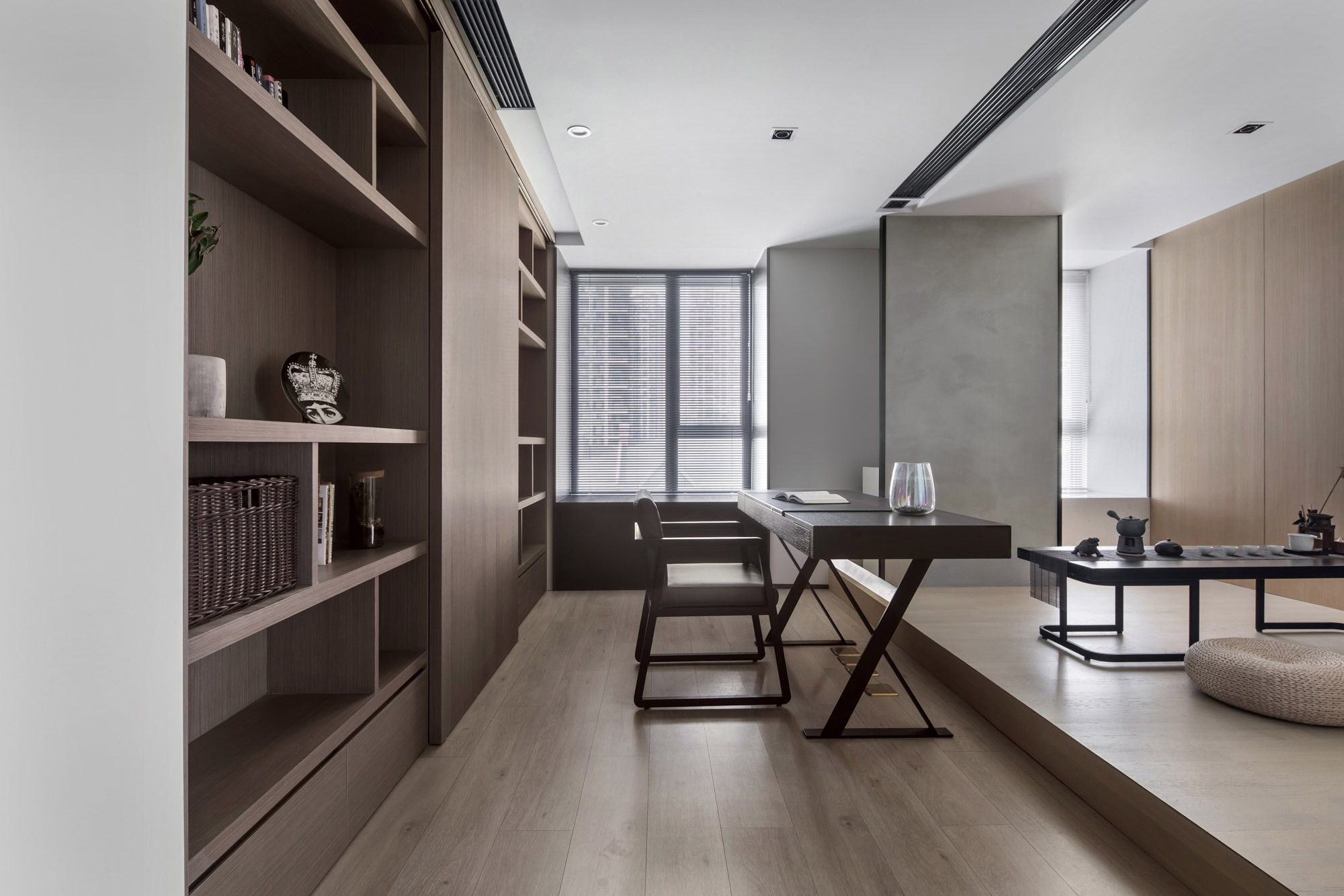 120平米三居室设计说明，10万元装修的现代风格有什么效果？
