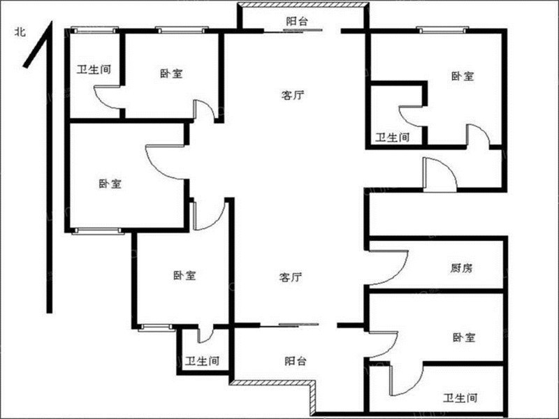 意想不到的神奇效果，186平米的四居室，中式风格只花了35万，太值了！