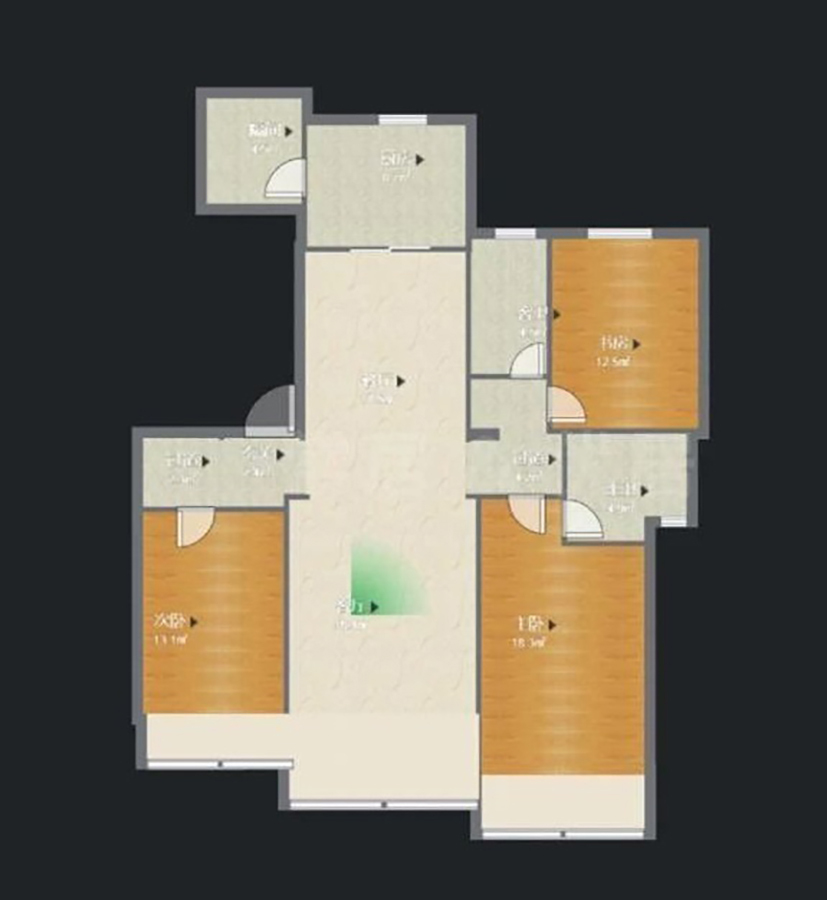 朋友买的128平米三居室，一共才花19万，这现代风格太美了！