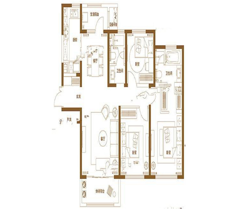 四居室的房子，足足152平米，如果用方式14万元是不是很划算？
