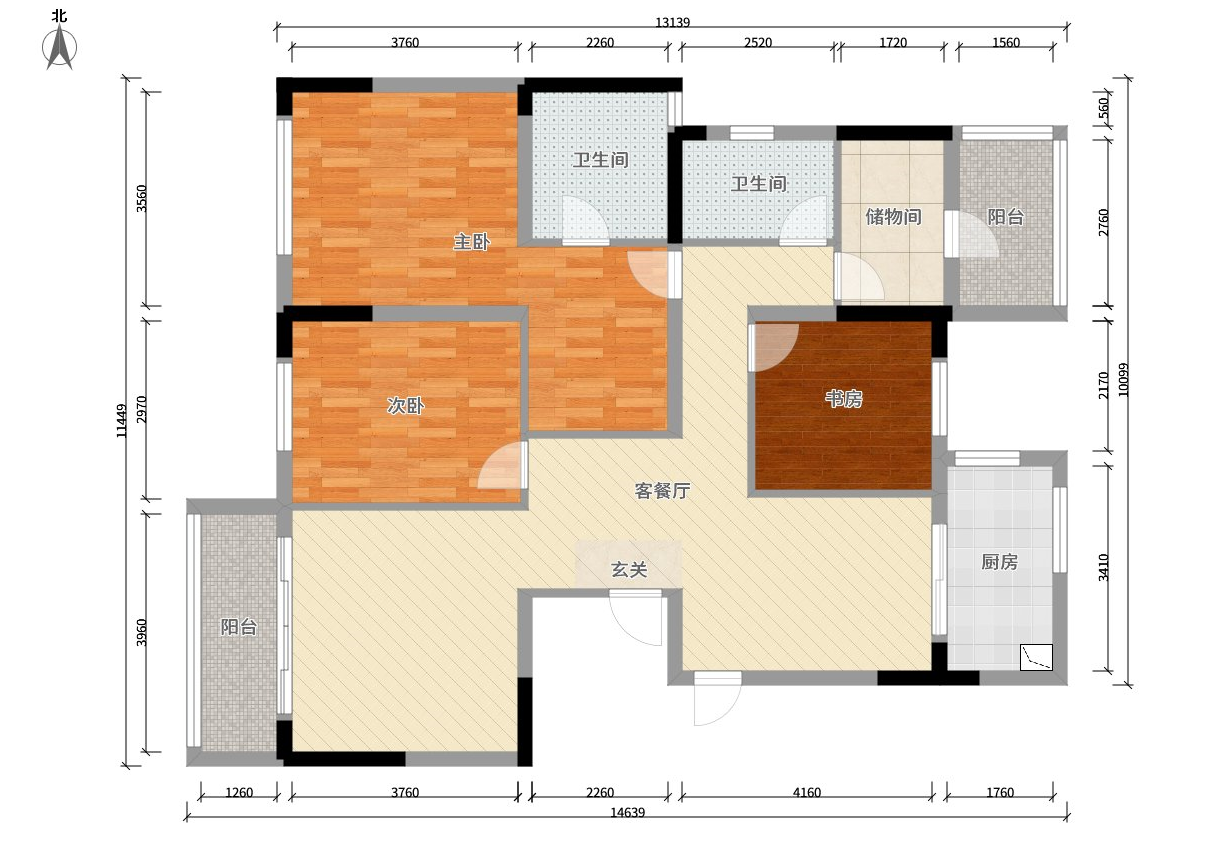 135平米的东南亚风格，原来三居室还可以这样装修！