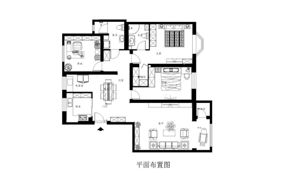 150平方米房户型图,150平户型图四房两厅 150平米的房子怎么装修合适朋友花了35万大家都惊呆了