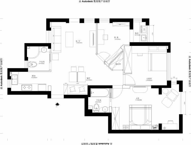 109平米的房子包括哪些功能间？装修成美式风格三居室好不好？