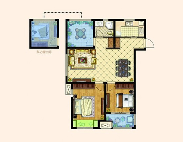 144平米的房子包括哪些功能间？装修成现代风格三居室好不好？