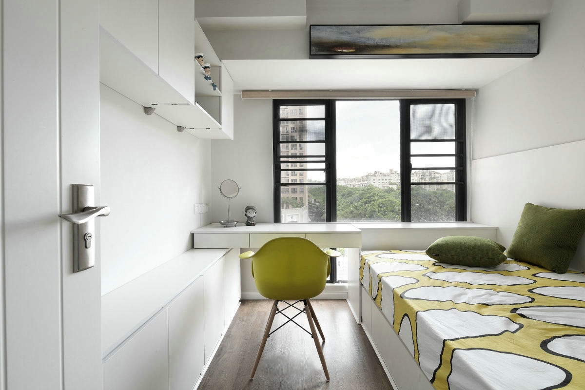 115平米三居室设计说明，9万元装修的现代风格有什么效果？
