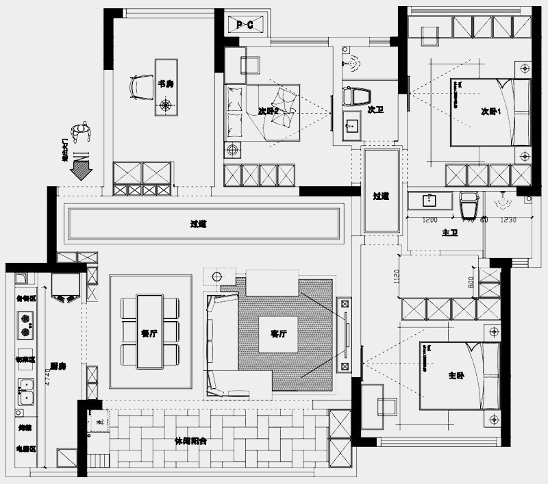 四居室的房子一般多少平米？现代风格装修好不好？