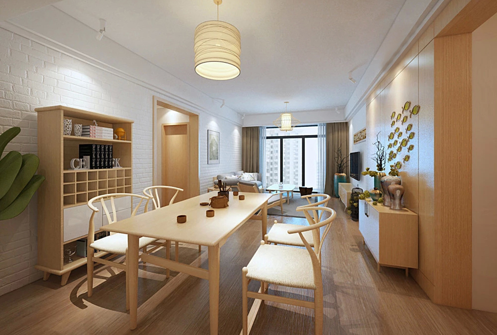 78平米的房子装修只花了10万，日式风格让人眼前一亮！