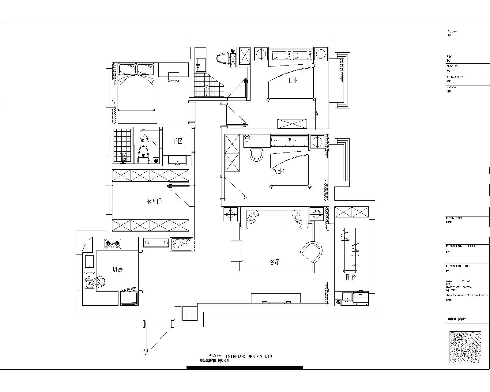 中式风格四居室装修案例，135平米的房子装修多少钱？