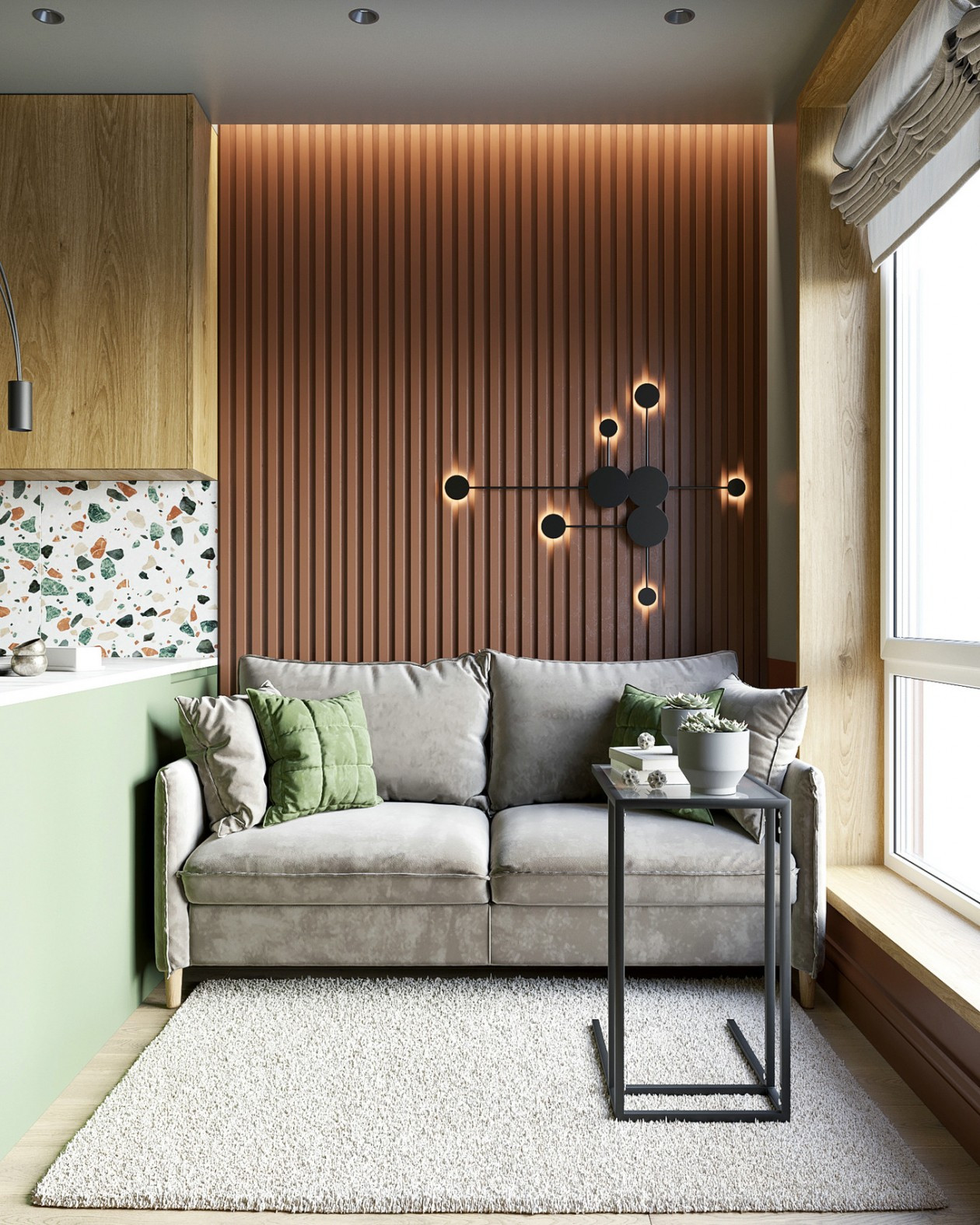 85平米二居室设计说明，10万元装修的北欧风格有什么效果？