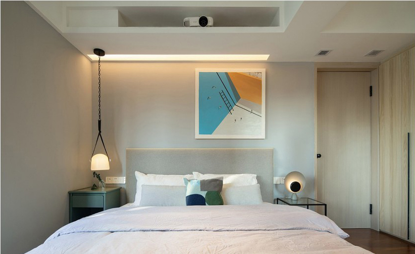 61平米一居室设计说明，5万元装修的现代风格有什么效果？
