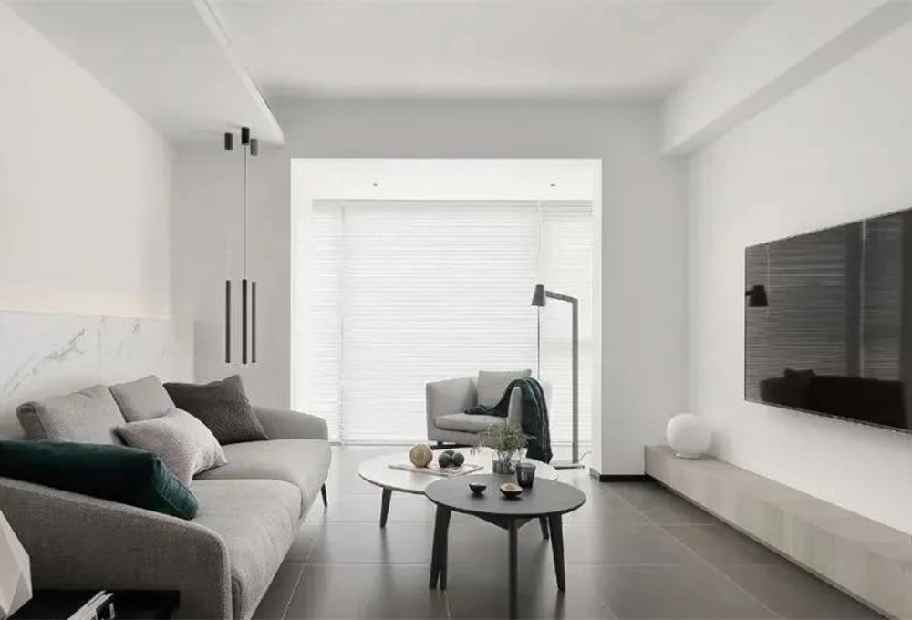 83平米二居室的现代风格案例，只花9万！