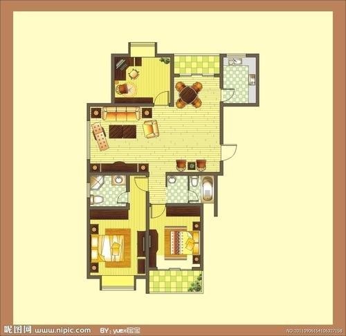 93平米三居室设计说明，8万元装修的现代风格有什么效果？